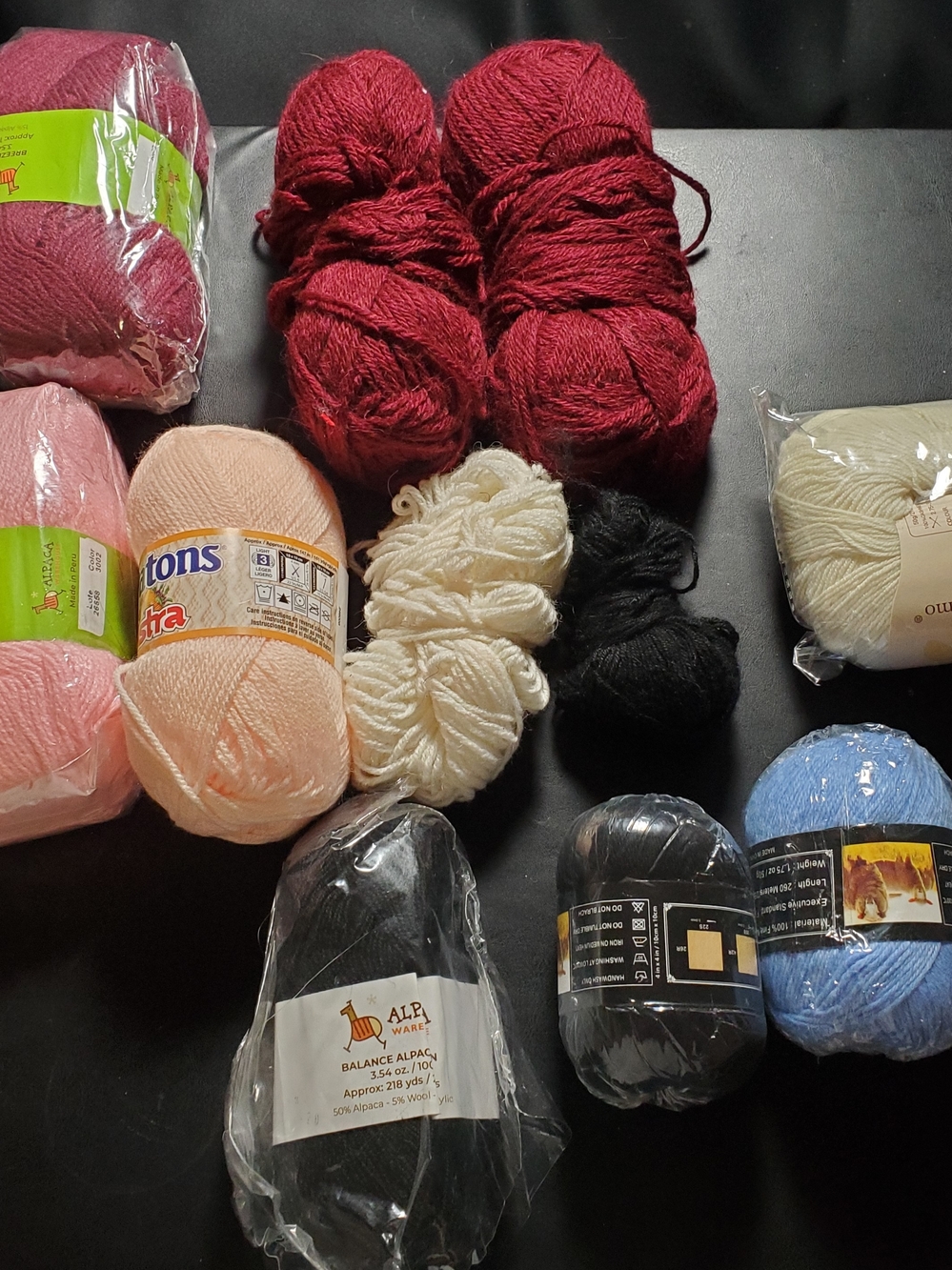 Yarn Lot Bundle of 11